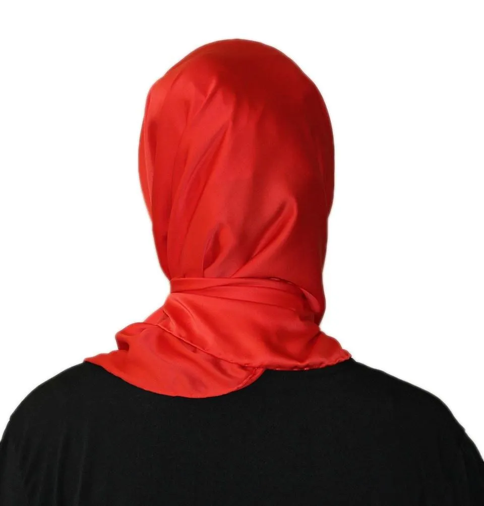 Aker Satin Square Hijab Scarf 6385 941