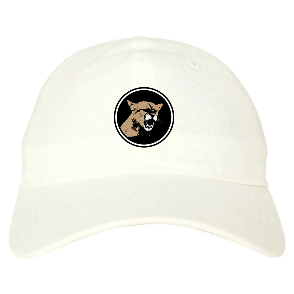 Angry Cougar Chest Mens Dad Hat Baseball Cap