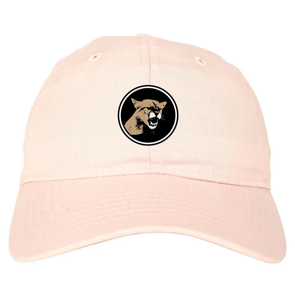 Angry Cougar Chest Mens Dad Hat Baseball Cap
