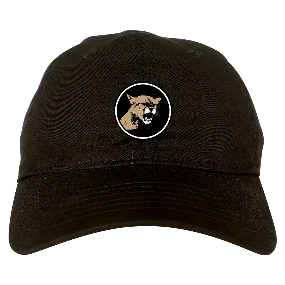 Angry Cougar Chest Mens Dad Hat Baseball Cap
