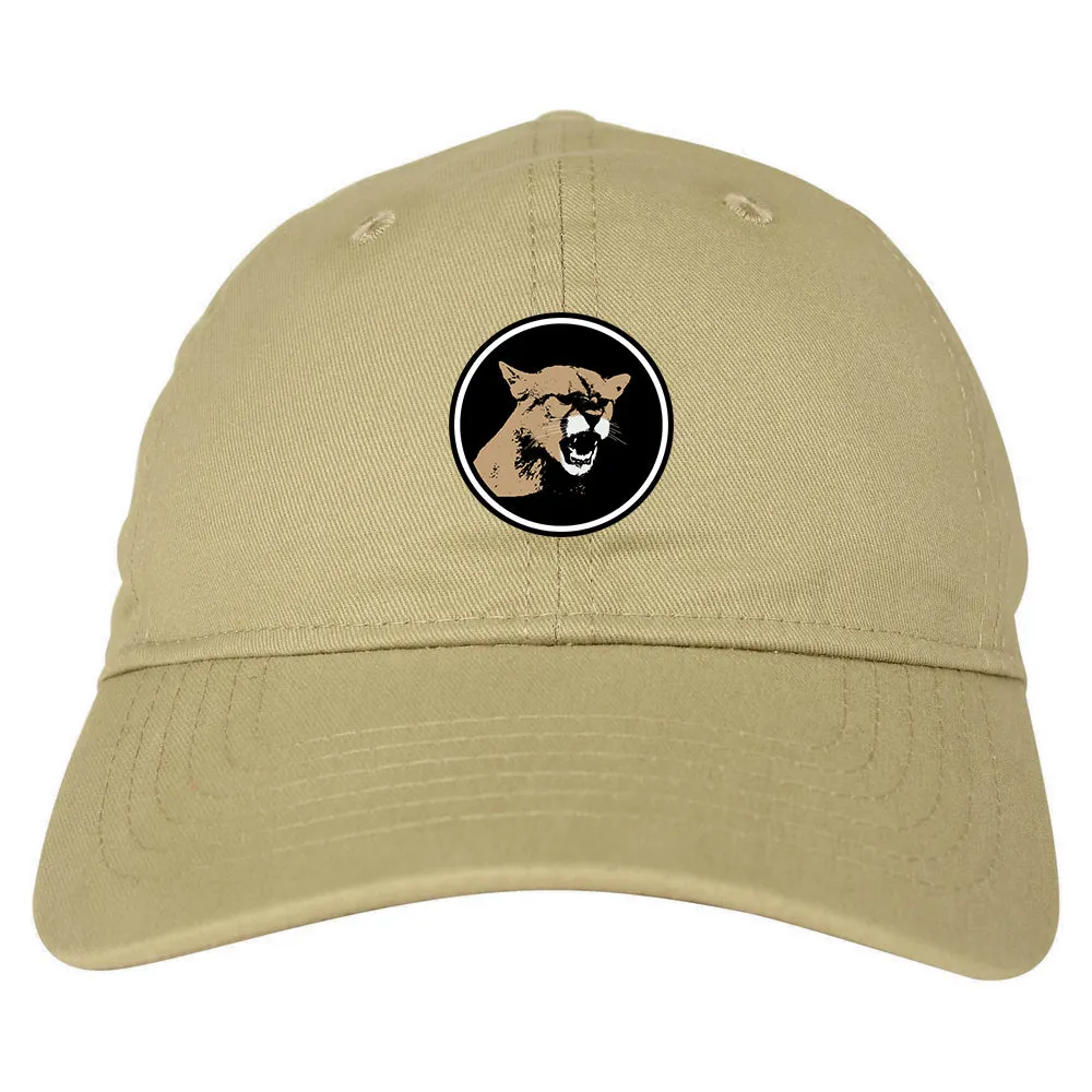 Angry Cougar Chest Mens Dad Hat Baseball Cap