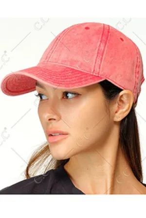 BA4240 Acid Wash Baseball Cap