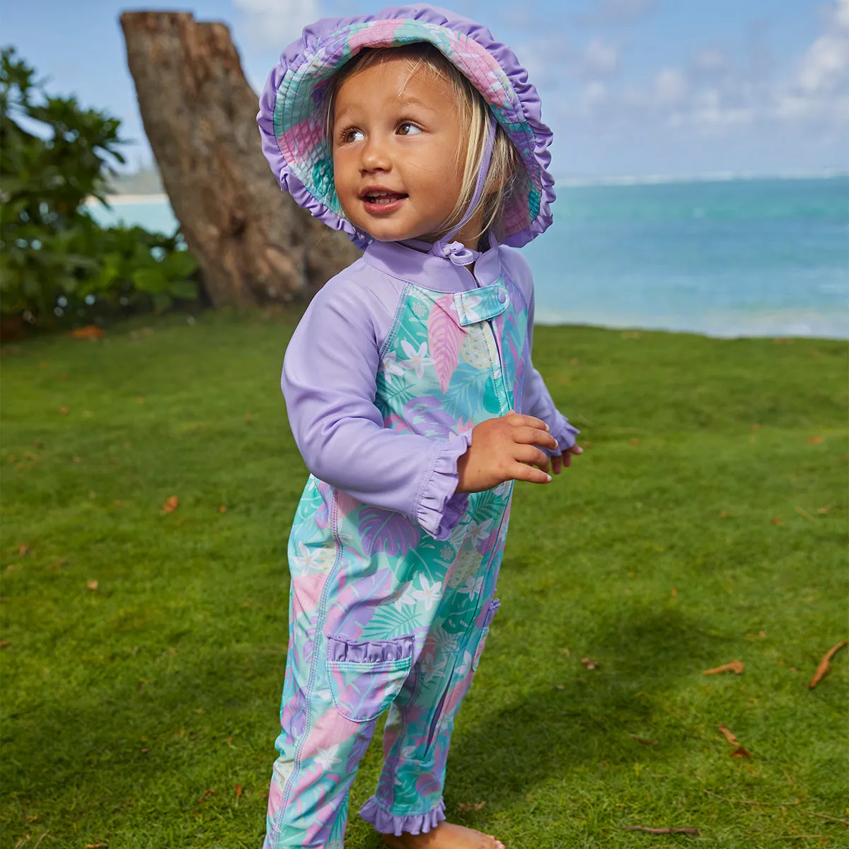 Baby Girl's Reversible Sun Hat