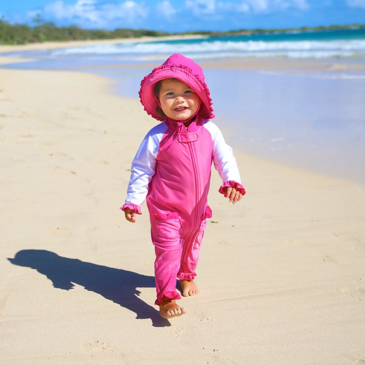 Baby Girl's Reversible Sun Hat