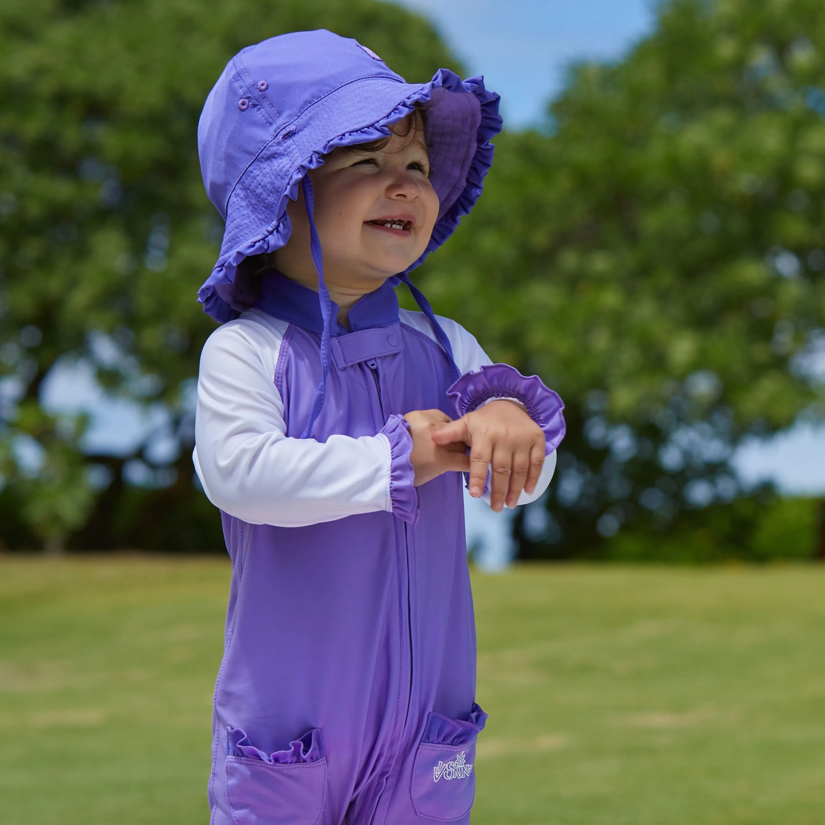 Baby Girl's Reversible Sun Hat