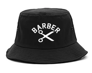 Barber Scissors Mens Bucket Hat