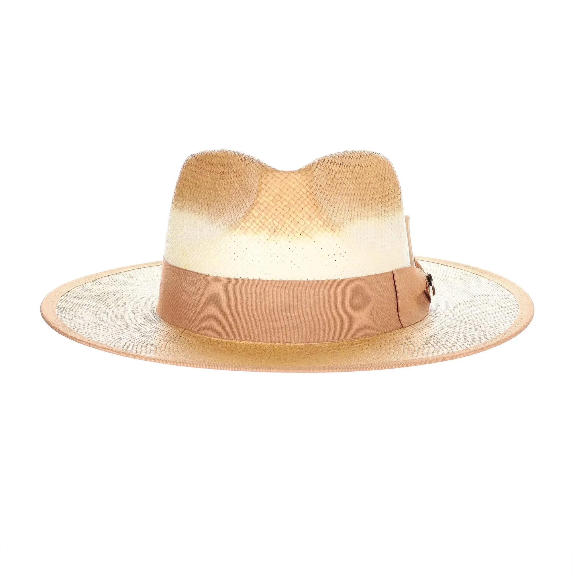 Bruno Capelo Gian Pinch Front Wide Brim Straw Fedora