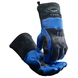 Caiman 1520 Premium Goat Grain MIG/Stick Welder's Glove with Wool Lining