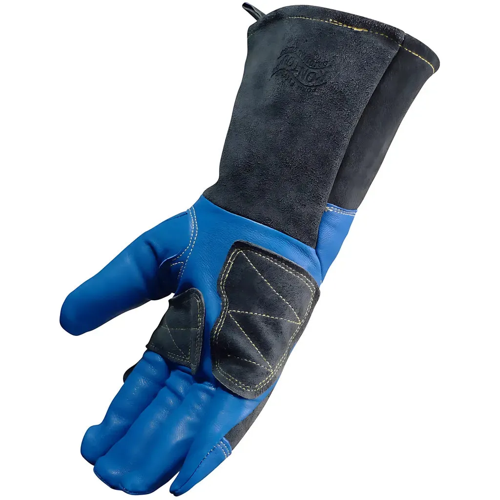 Caiman 1520 Premium Goat Grain MIG/Stick Welder's Glove with Wool Lining