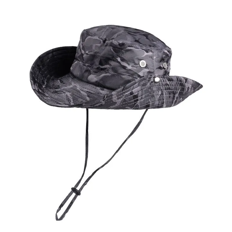 Camo Bucket Hat With Waterproof Camouflage Design