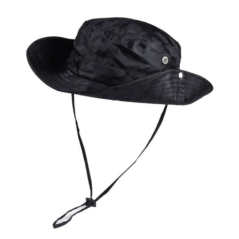 Camo Bucket Hat With Waterproof Camouflage Design