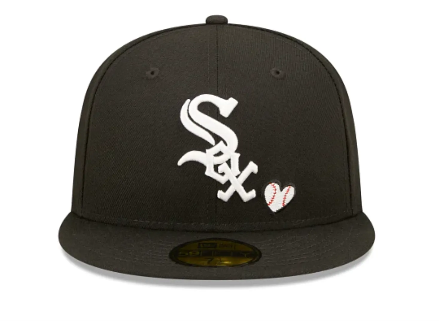 Chicago White Sox Team Heart Fitted