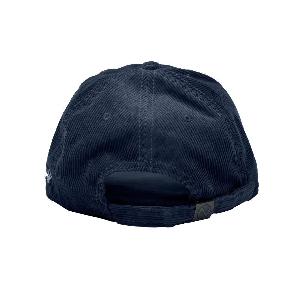 Corduroy Dad Hat-Navy
