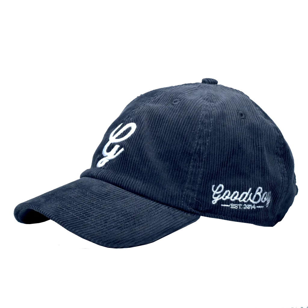 Corduroy Dad Hat-Navy