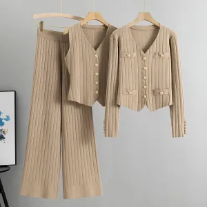Delora Luxe Winter 3 Pc Coord Set