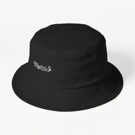 Faith Neuroendocrine Cancer Awareness Zebra Ribbon Bucket Hat