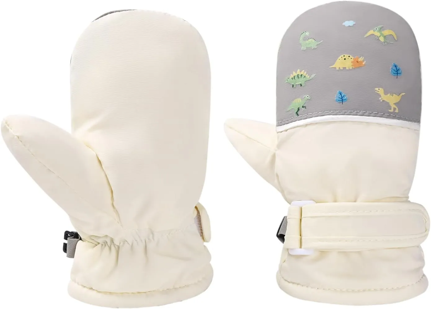 Fleece Lined Mittens for Baby Boys Girls,Infant Baby Toddler Little Kids Winter Gloves Mittens for Children