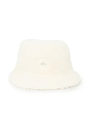 Foxy Sherpa Bucket Hat - Ivory