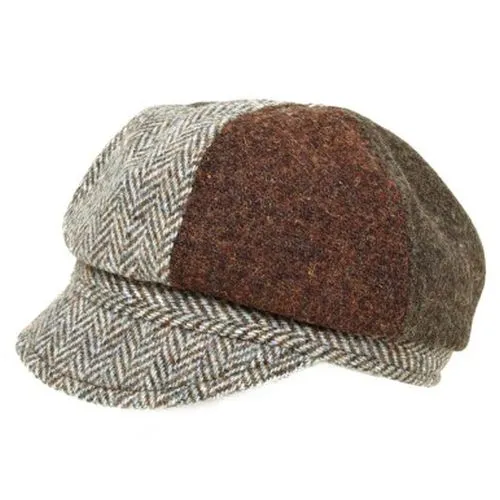 Harris Tweed Child Newsboy Cap