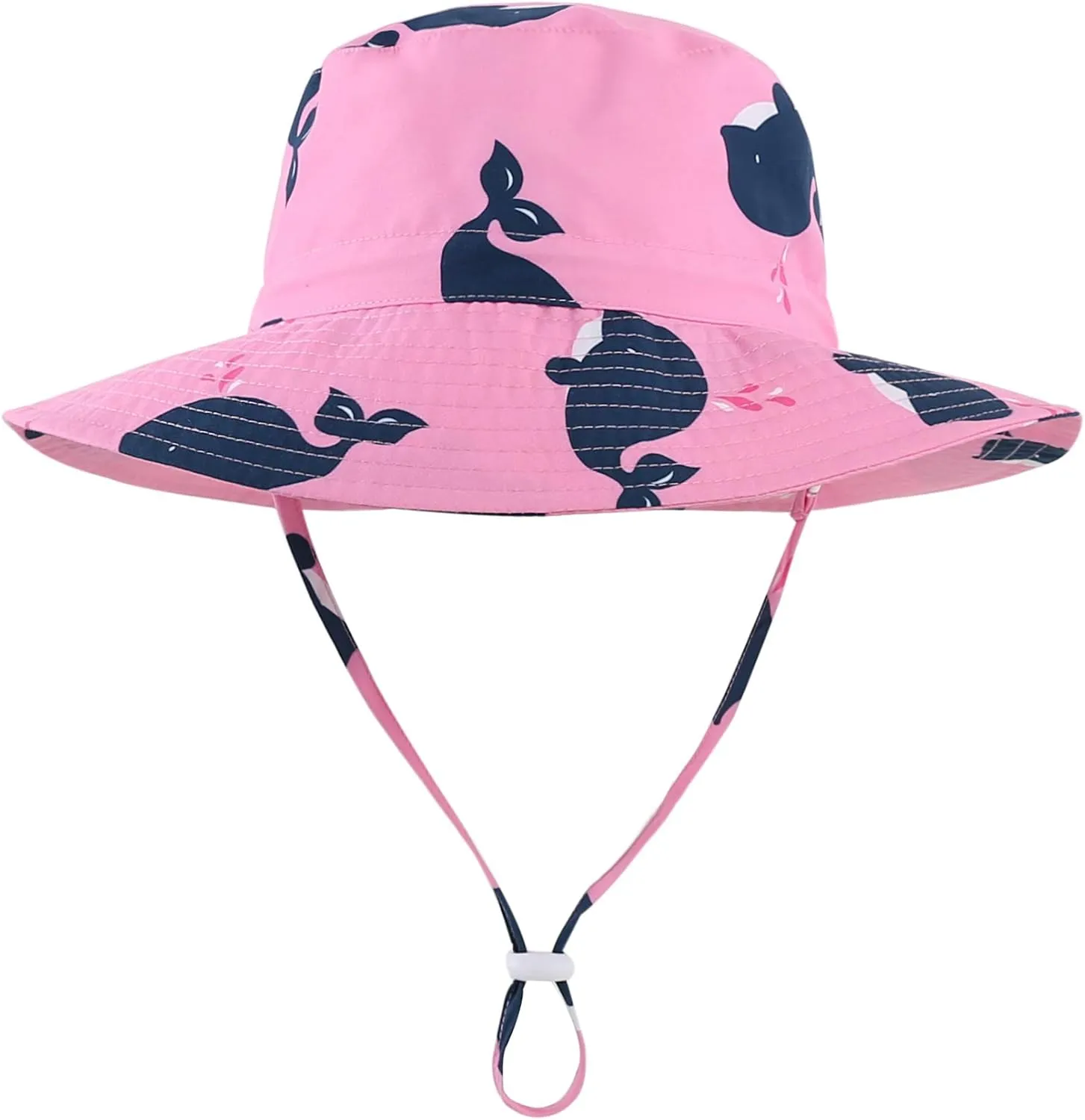 Home Prefer UPF50  Wide Brim Sun Hat Boys Girls Sun Protection Hat Zoo Beach Swim Safari Bucket Hat for Baby Toddler Kid
