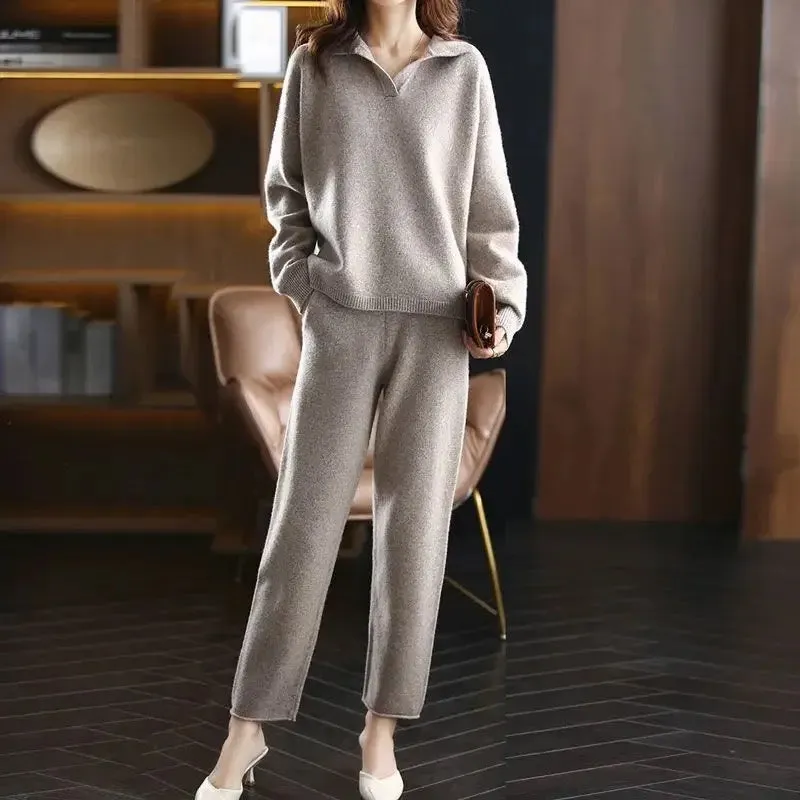 Luxurious Horret Winter Tracksuit Set - High-End Cozy Coord