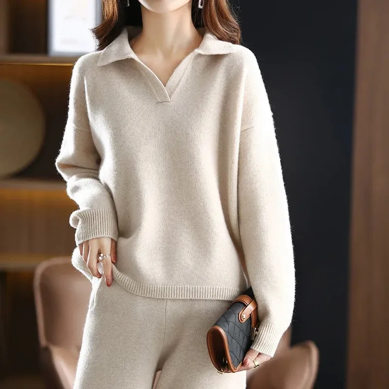 Luxurious Horret Winter Tracksuit Set - High-End Cozy Coord