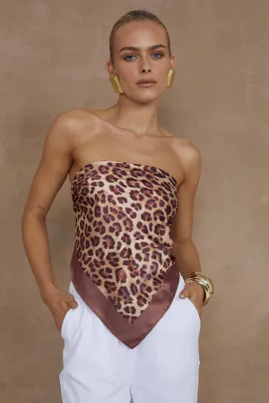 KADEM SCARF - LEOPARD PRINT