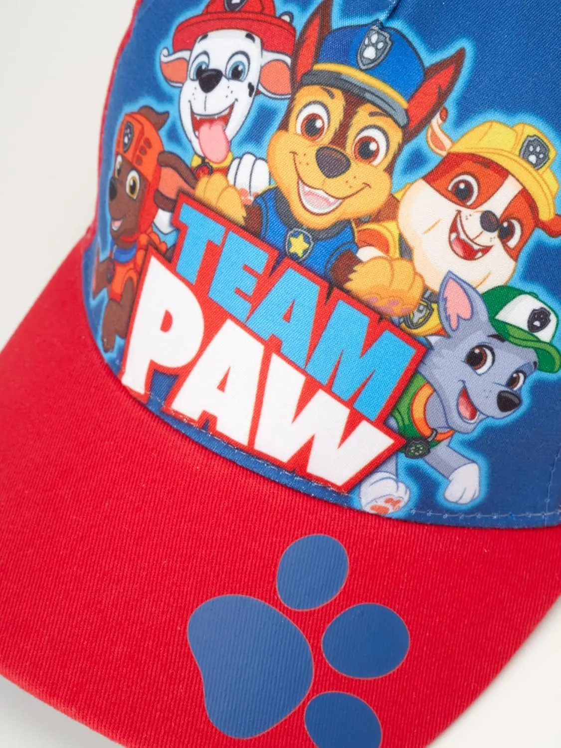 Nickelodeon Boys' Paw Patrol Baseball Cap - 2 Pack Chase, Marshall, Rubble Curved Brim Strap Back Hat (2T-7)