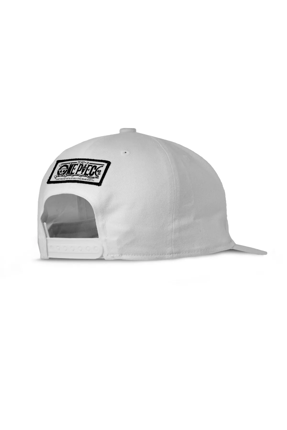 One Piece Yamato Snapback Hat - White