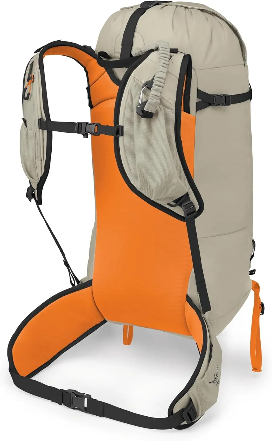 Osprey Firn 28L Ski and Snowboard Backpack, Sandy Grey/Tequila Orange, Medium/Large