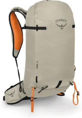 Osprey Firn 28L Ski and Snowboard Backpack, Sandy Grey/Tequila Orange, Medium/Large