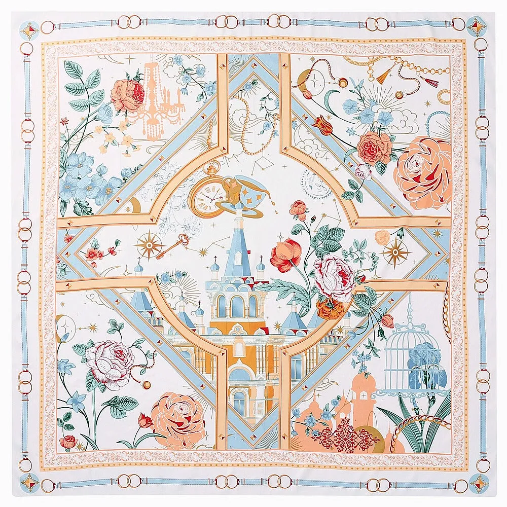 Pre Order:  Literary Artistic Style Square Scarf