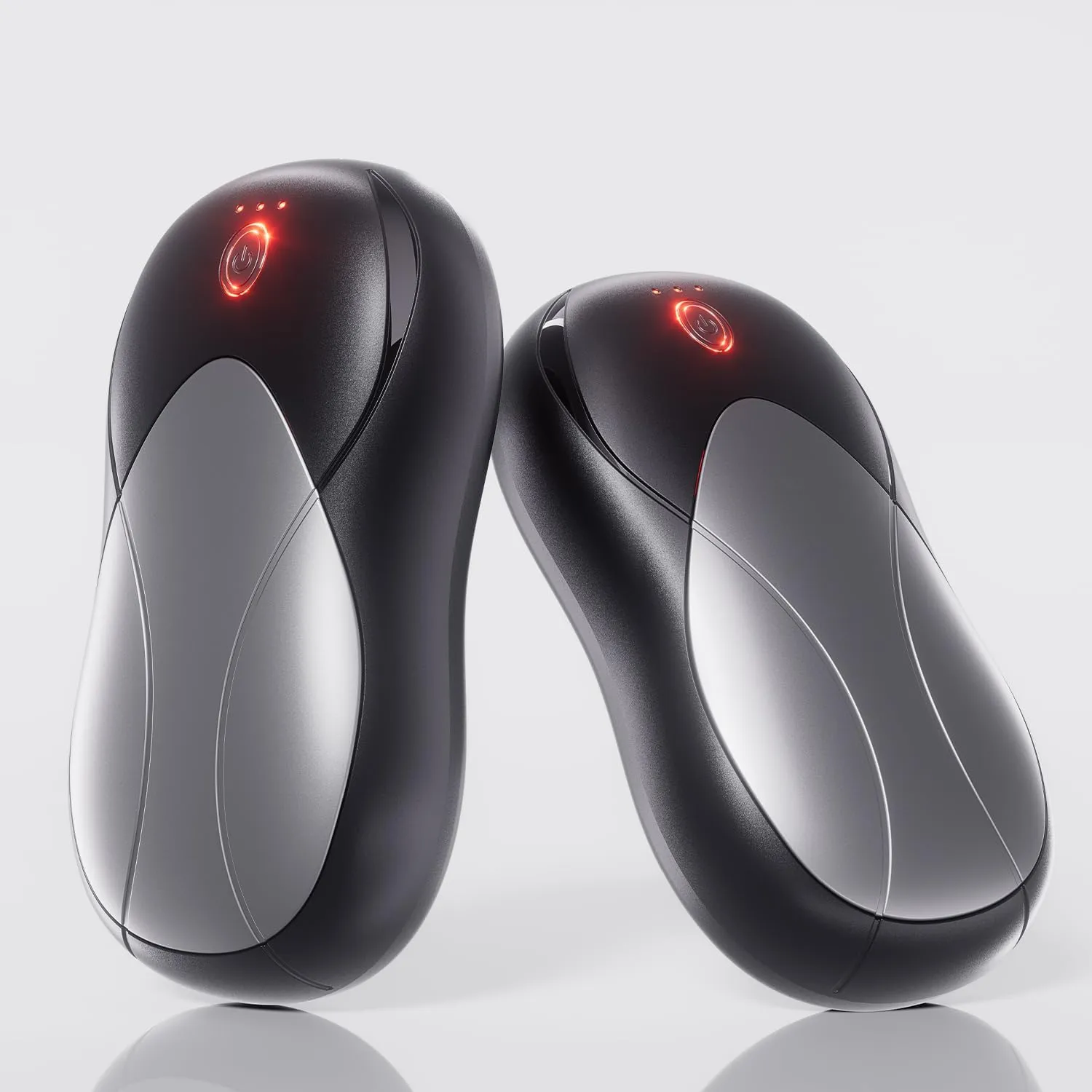 Rechargeable Hand Warmers 2PCS, 6000mAH Portable Hot Hands Electric Hand Warmers, Fast Heating & 3 Settings, Gloves Fitting, Travel Essentials, Gifts Women Men - UL Certified