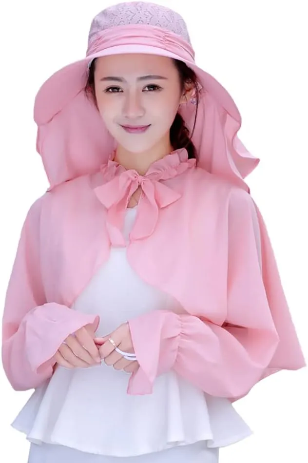 Roll Up Wide Brim Sun Visor UPF 50  UV Protection Sun Hat with Neck Protector