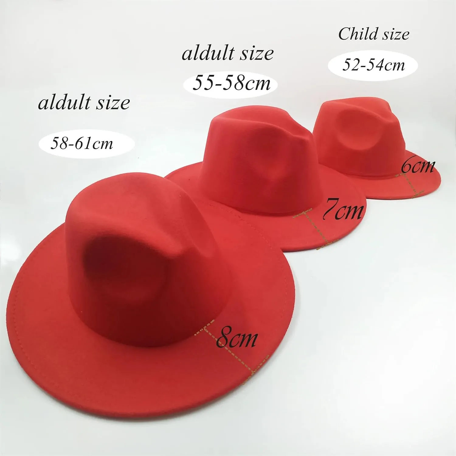 Seasons Panama Jazz Cap Fashion British Style Wide Brim Fedoras
