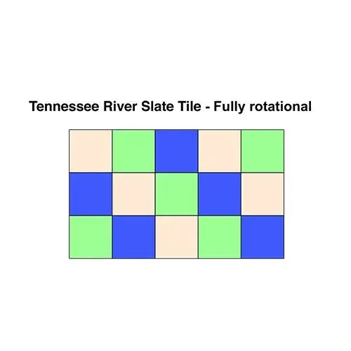 Slate Concrete Stamps - Tennessee River Slate Tile