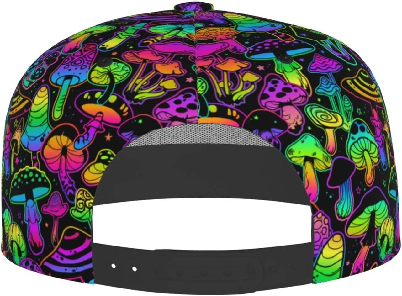 Snapback Hat for Men Women,Stylish Flat Bill Hat Baseball Caps Adjustable Flat Brim Hip Hop Baseball Hats