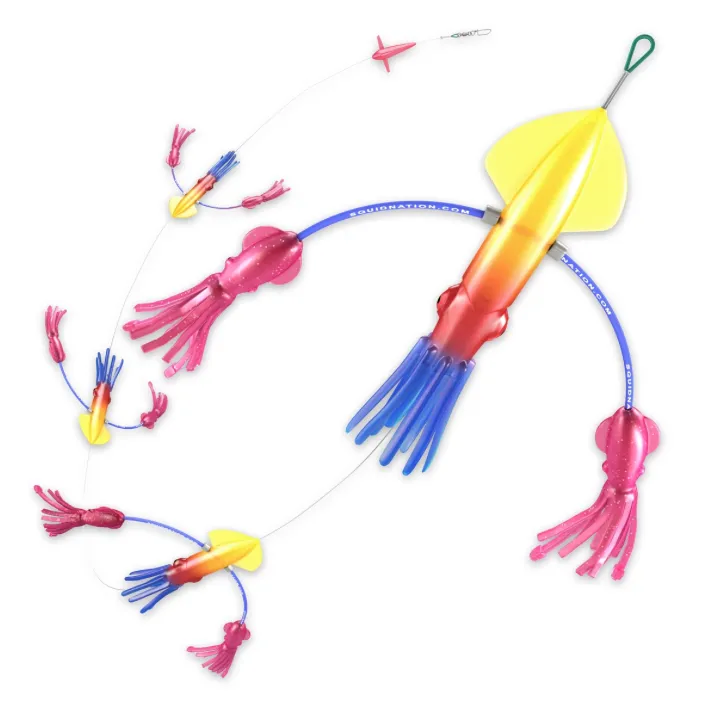 SquidNation Flippy Floppy Thing Tuna Marlin Magnet Daisy Chain
