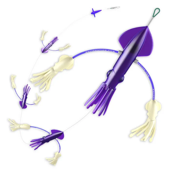 SquidNation Flippy Floppy Thing Tuna Marlin Magnet Daisy Chain