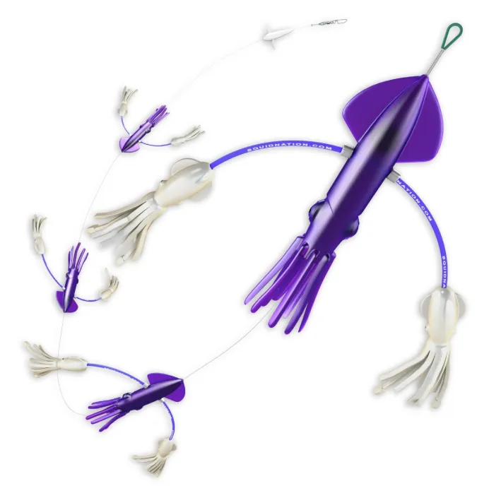SquidNation Flippy Floppy Thing Tuna Marlin Magnet Daisy Chain