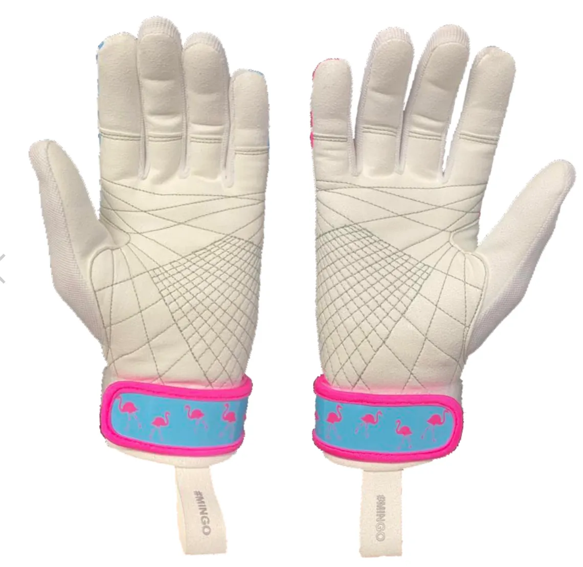 Stealth Mingo 2 Gloves - White/Pink