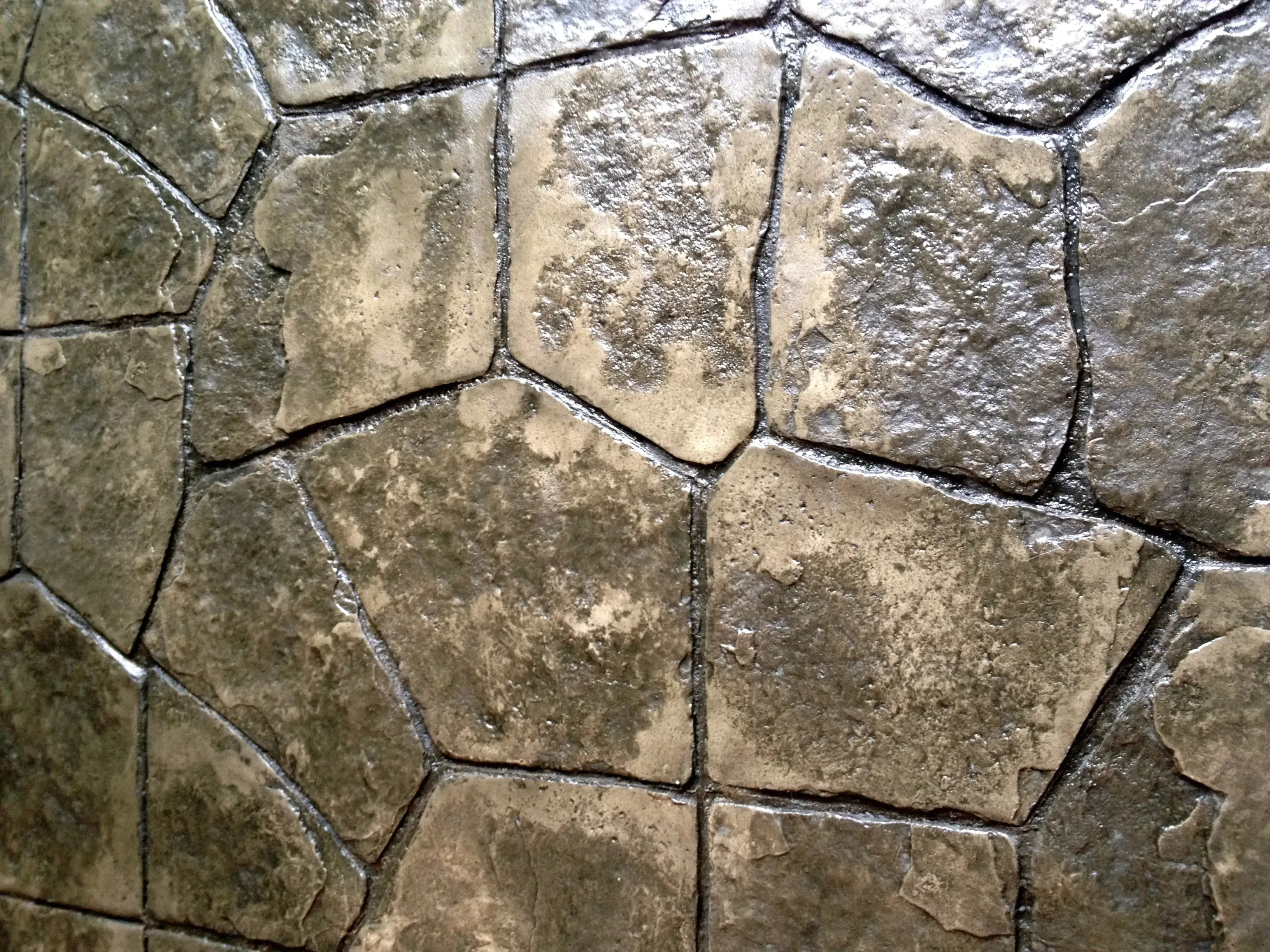 Stone Concrete Stamps - Wisconsin Flagstone