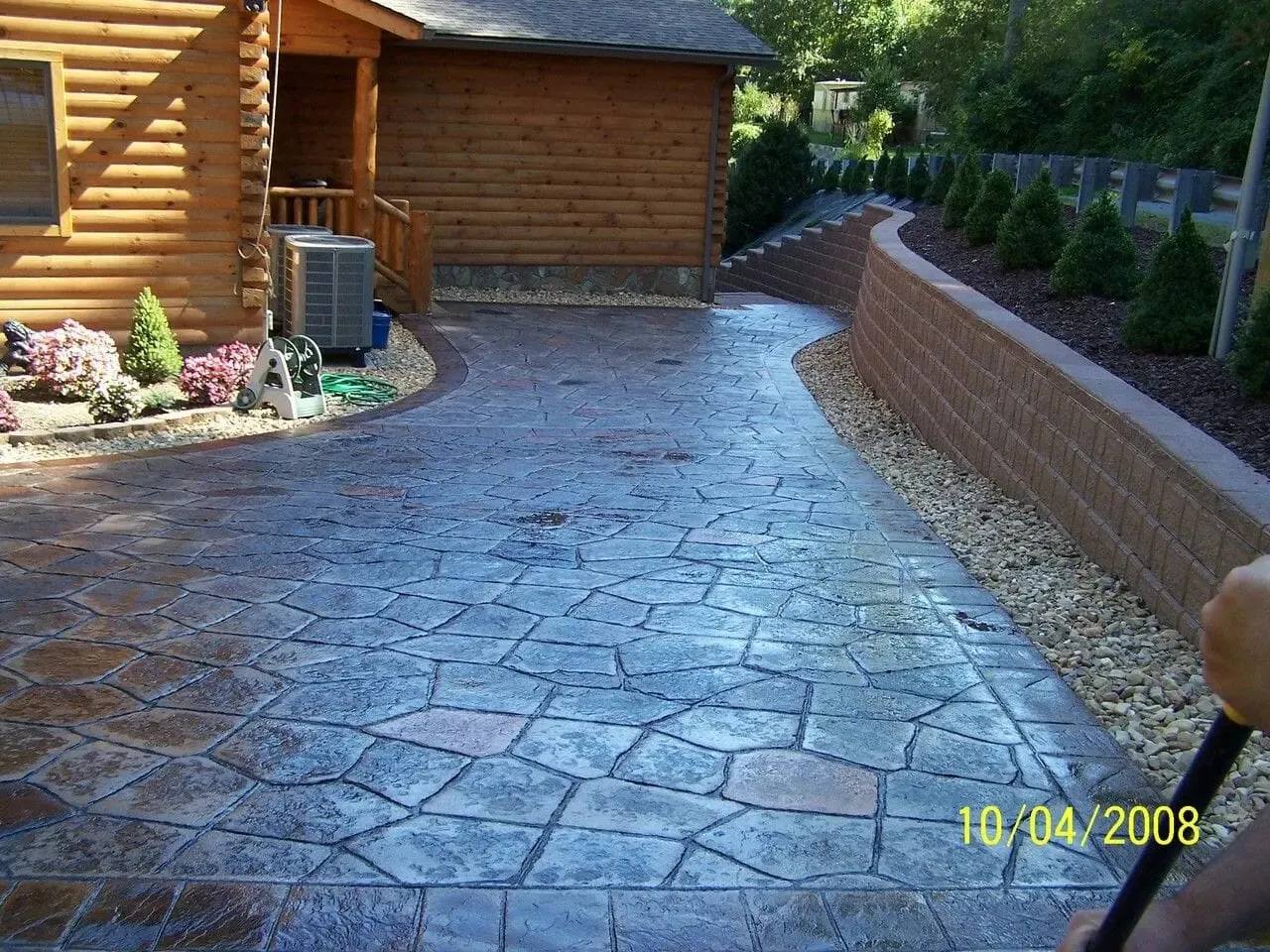 Stone Concrete Stamps - Wisconsin Flagstone