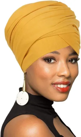 Turban Head Wrap Scarf,African Long Scarf Turban Shawl Hair Bohemian Headwrap