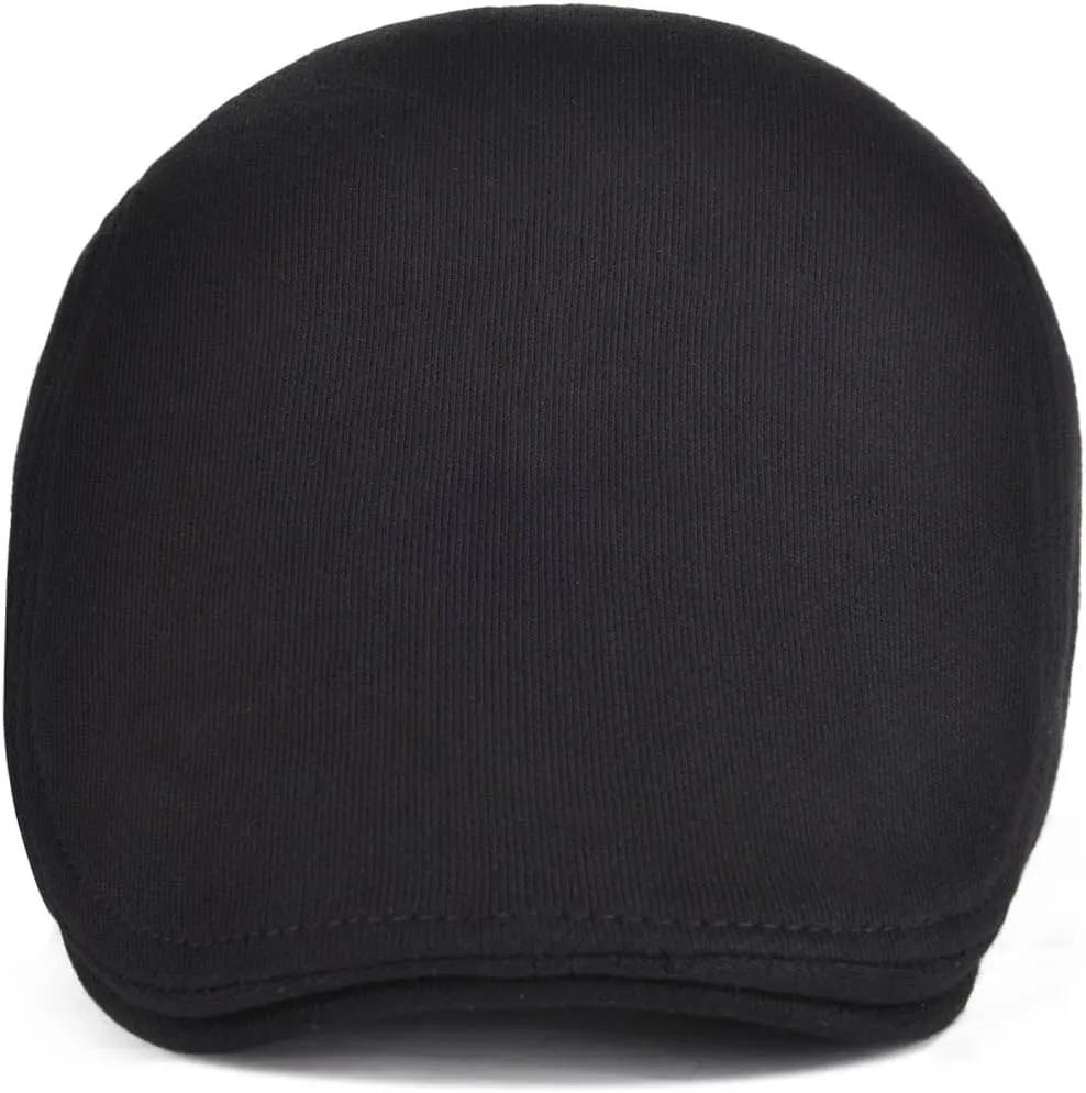 VOBOOM Men's Cotton Flat Ivy Gatsby Newsboy Driving Hat Cap