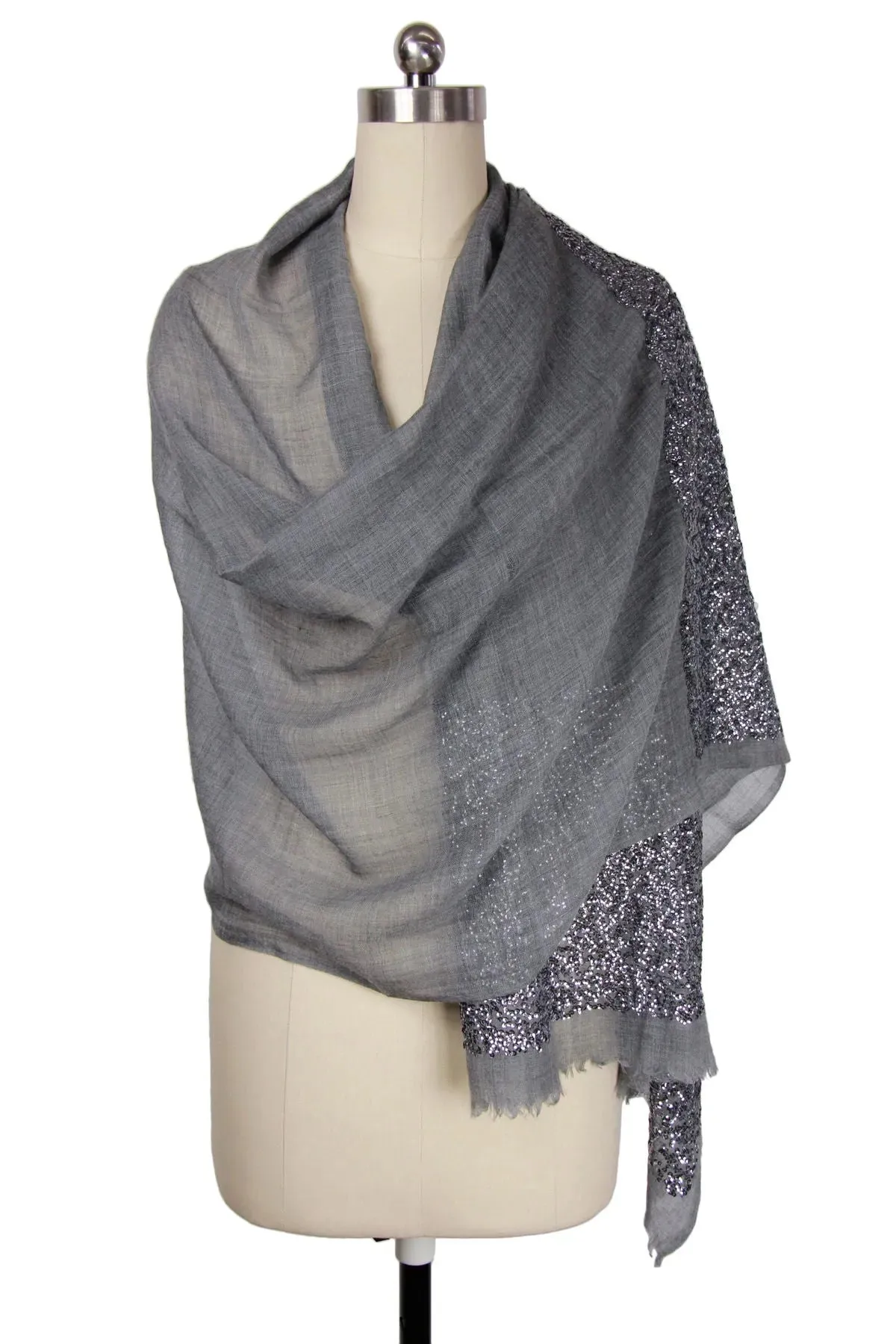 Wool Sparkle Scarf
